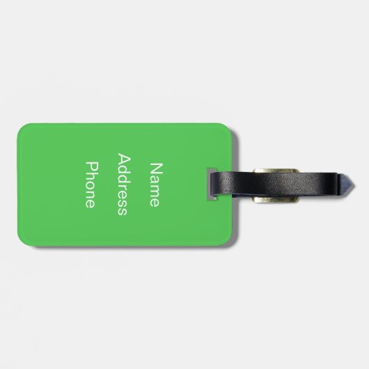 Étiquette À Bagage Amis Dinosaur (Dos horizontal)