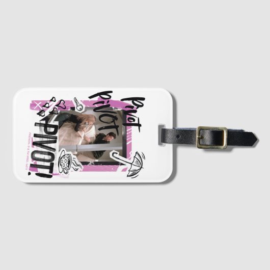 Étiquette À Bagage AMIS™ | PIVOT Pivot ! (Devant Horizontal)