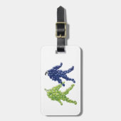 Étiquette À Bagage Amis Raisin (Devant Vertical)