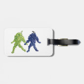 Étiquette À Bagage Amis Raisin (Dos horizontal)