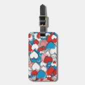 Étiquette À Bagage amour (Devant Vertical)