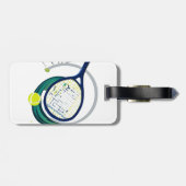 Étiquette À Bagage amour (Dos horizontal)