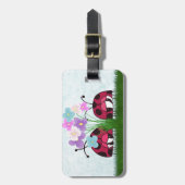 Étiquette À Bagage Amour à la première vue (Devant Vertical)