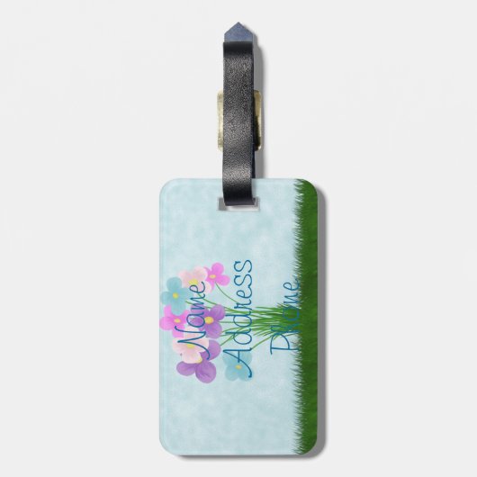 Étiquette À Bagage Amour à la première vue (Dos Vertical)