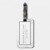 Étiquette À Bagage Amour de l'aventure III | d'envie de voyager (Dos Vertical)