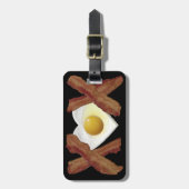 Étiquette À Bagage AMOUR du lard X O X (Devant Vertical)