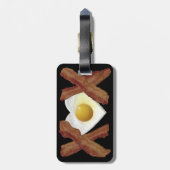 Étiquette À Bagage AMOUR du lard X O X (Dos Vertical)