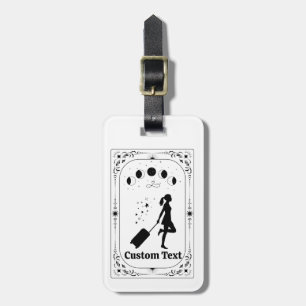 Étiquette À Bagage Amoureux des Voyages Tarot Caprice Féministe Ami T
