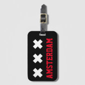 Étiquette À Bagage Amsterdam (Devant Vertical)