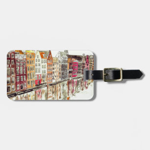 Étiquette À Bagage Amsterdam