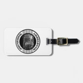 Étiquette À Bagage Amsterdam smoke and fly (Devant horizontal)