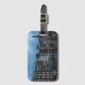 Étiquette À Bagage Amsterdam Souvenir (Devant Vertical)