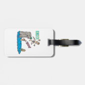 Étiquette À Bagage Amusement 2 d'été (Dos horizontal)