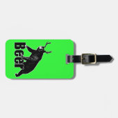 Étiquette À Bagage Amusement de bière (Devant horizontal)