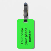 Étiquette À Bagage Amusement de bière (Dos Vertical)