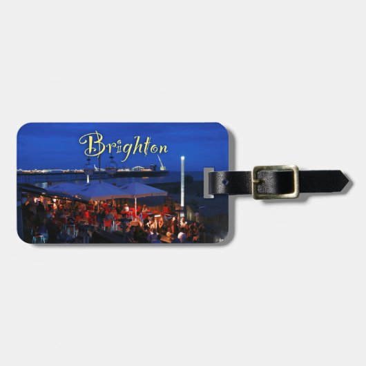Étiquette À Bagage Amusez-vous à Brighton ! (Devant horizontal)