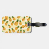 Étiquette À Bagage Ananas (Dos horizontal)