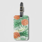 Étiquette À Bagage Ananas, couple sucré, fruits (Devant Vertical)