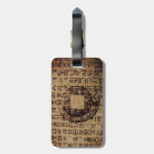 Étiquette À Bagage Ancien phoque, Bien-Être, Thé & Tao - Chine (Dos Vertical)