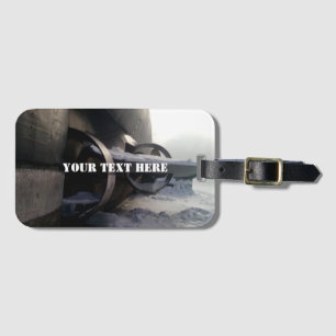 Étiquette À Bagage Ancien sous-marin