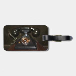 Étiquette À Bagage Ancien téléphone Vintage