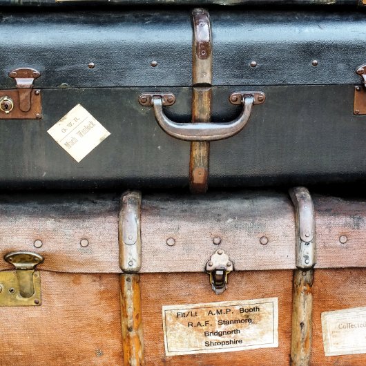 ÉTIQUETTE À BAGAGE ANCIENNE ANGLETERRE