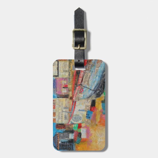 Étiquette À Bagage Anciens bateaux de pêche 2013 (Devant Vertical)