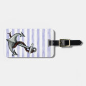 Étiquette À Bagage Ancre du navire nautique (Devant horizontal)