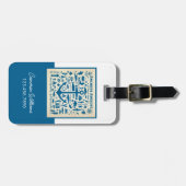 Étiquette À Bagage Ancres Aweigh ! (Devant horizontal)