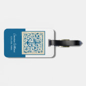 Étiquette À Bagage Ancres Aweigh ! (Dos horizontal)