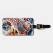 Étiquette À Bagage Anémone de mer (Devant horizontal)