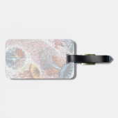 Étiquette À Bagage Anémone de mer (Dos horizontal)