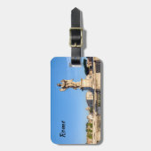 Étiquette À Bagage Ange avec la Couronne d'épines - Sant'Angelo, Rome (Devant Vertical)