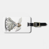 Étiquette À Bagage Ange de neige (Devant horizontal)