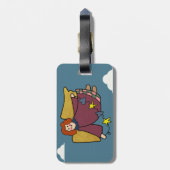 Étiquette À Bagage Angel (Dos Vertical)