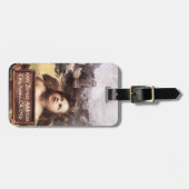 Étiquette À Bagage ANGEL / Cherub ailé (Devant horizontal)