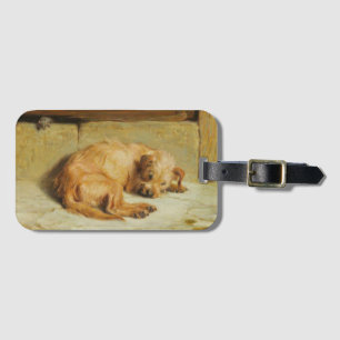 Étiquette À Bagage Anglais Cocker Spaniel Dog (par Briton Rivière)