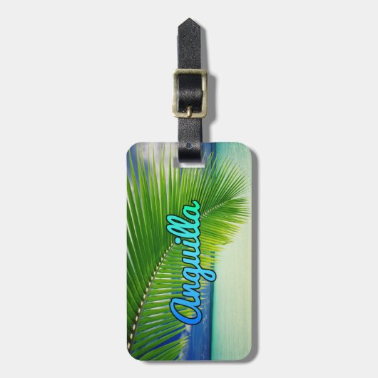 Étiquette À Bagage Anguilla (Devant Vertical)