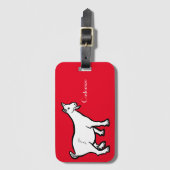 Étiquette À Bagage Animal de chèvre Thunder_Cove (Devant Vertical)