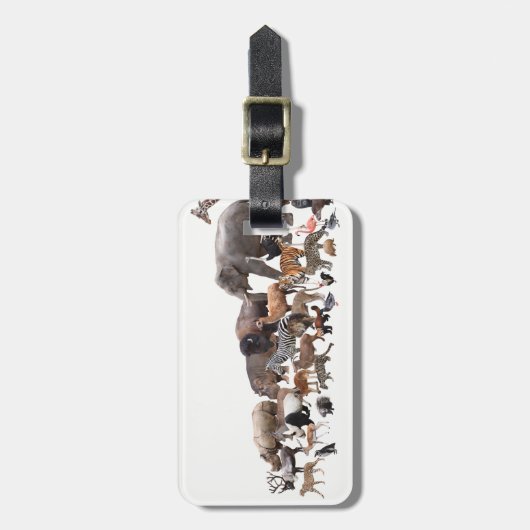 Étiquette À Bagage Animals (Devant Vertical)