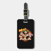 Étiquette À Bagage Animaniacs | Hello-o Retro Equalizer Graphic (Devant Vertical)