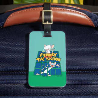 Étiquette À Bagage Animaniacs | Pinky et le graphique de la cage céré