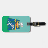 Étiquette À Bagage Animaniacs | Pinky et le graphique de la cage céré (Devant horizontal)