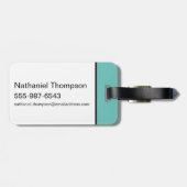 Étiquette À Bagage Animaniacs | Pinky et le graphique de la cage céré (Dos horizontal)