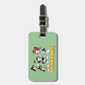 Étiquette À Bagage Animaniacs | Yakko, Dot et Wakko debout (Devant Vertical)