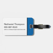 Étiquette À Bagage Animaniacs | Yakko, Wakko, & Motif du cercle de po (Dos horizontal)