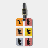 Étiquette À Bagage Animaux africains (Devant Vertical)