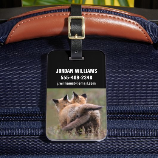 Étiquette À Bagage Animaux de bébés cutest | Tails de verrouillage de (Insitu Rectoal 2)