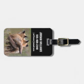 Étiquette À Bagage Animaux de bébés cutest | Tails de verrouillage de (Devant horizontal)