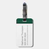 Étiquette À Bagage Anime Draco Malfoy (Dos Vertical)